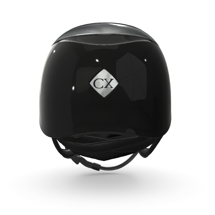 Charles Owen HALO LUXE CX Black Gloss Stellar Crystal Ring