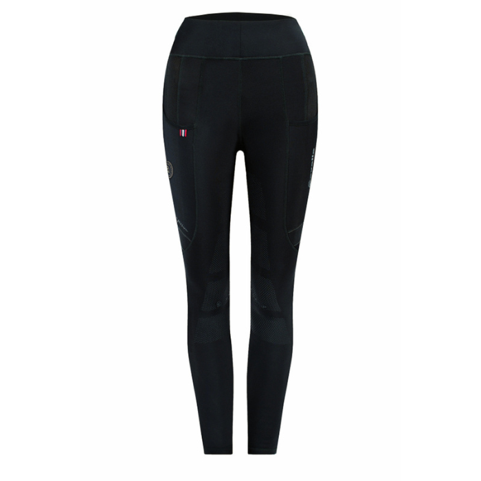 Cavallo Lin Grip RL Full Grip Riding Leggings, Schwarz (Black)