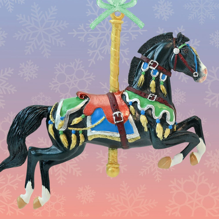 Breyer 2023 Charger Carousel Ornament