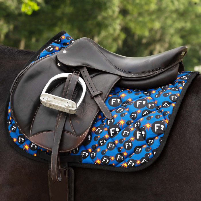 Dreamers & Schemers F Bomb Saddle Pad