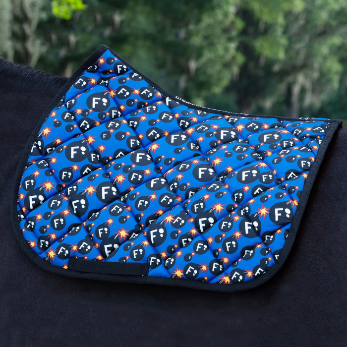 Dreamers & Schemers F Bomb Saddle Pad