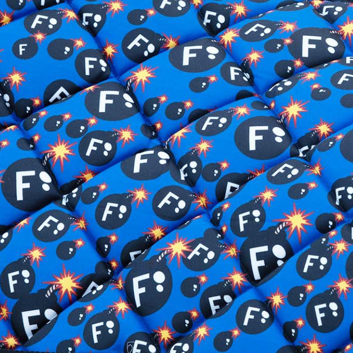 Dreamers & Schemers F Bomb Saddle Pad