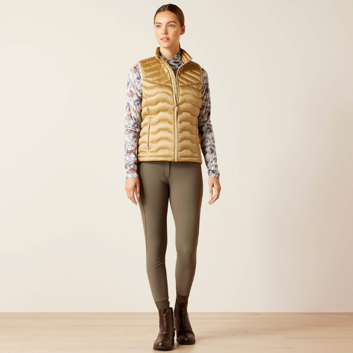 Ariat Ideal Down Vest, Fields of Rye
