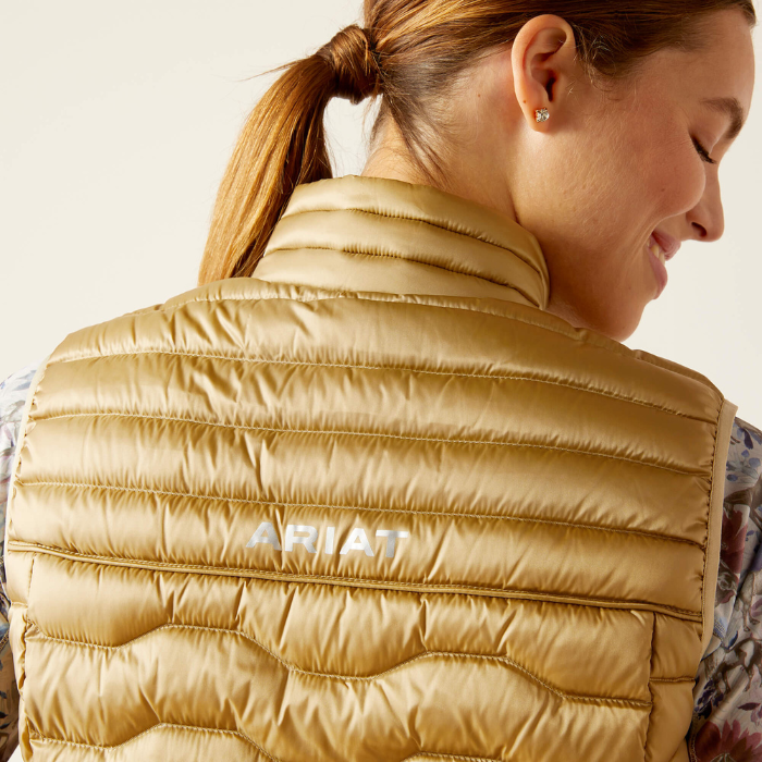 Ariat Ideal Down Vest, Fields of Rye