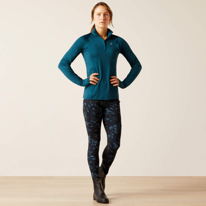 Ariat® Lowell 2.0 1/4 Zip Baselayer, Reflecting Pond