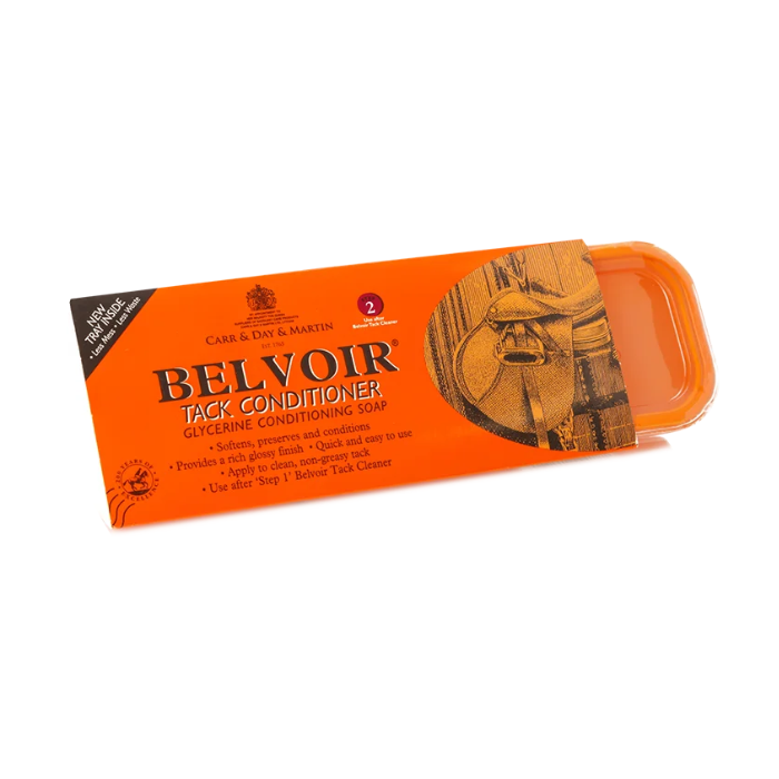 Belvoir Tack Conditioner Bar Soap with Tray