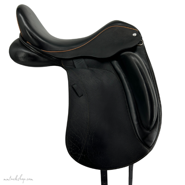 Used Custom Saddlery Wolfgang Omni Monoflap Dressage Saddle