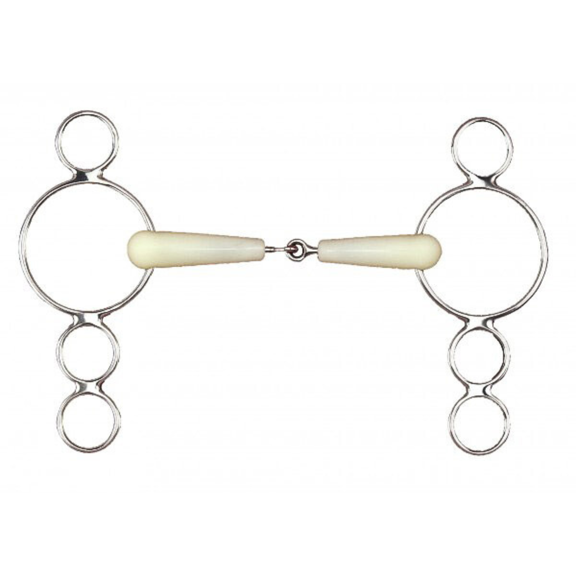 Happy Mouth® 3-Ring Jointed Mouth Gag Bit