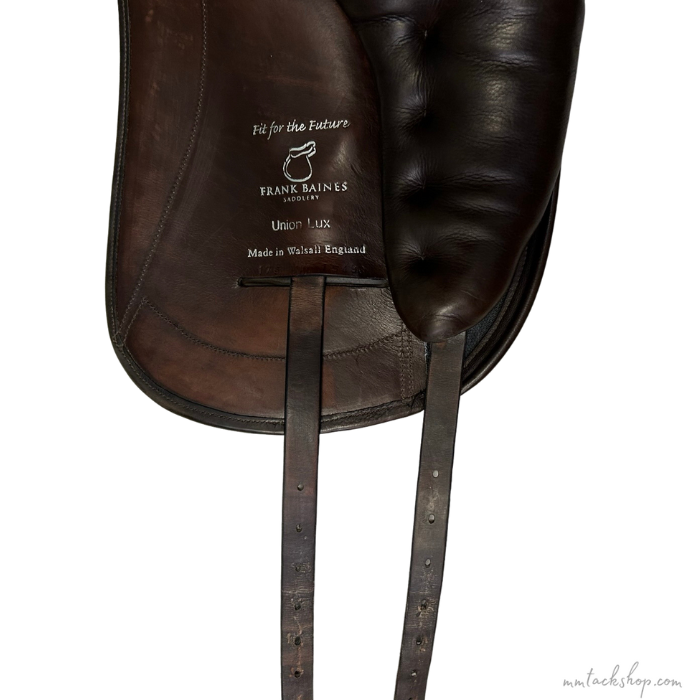 Frank Baines Union Lux Monoflap Dressage Saddle
