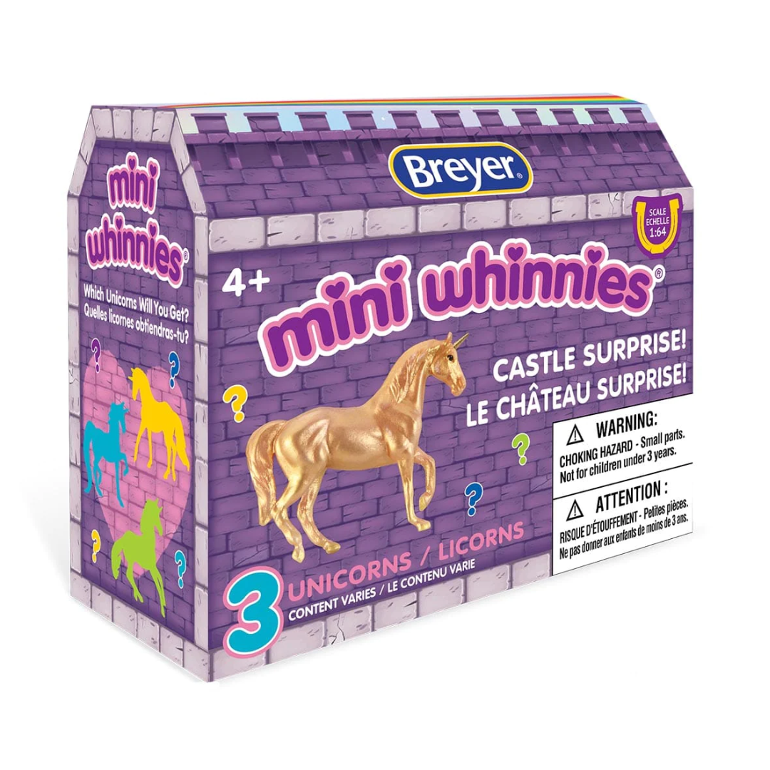 Breyer Mini Whinnies Unicorn Castle Surprise