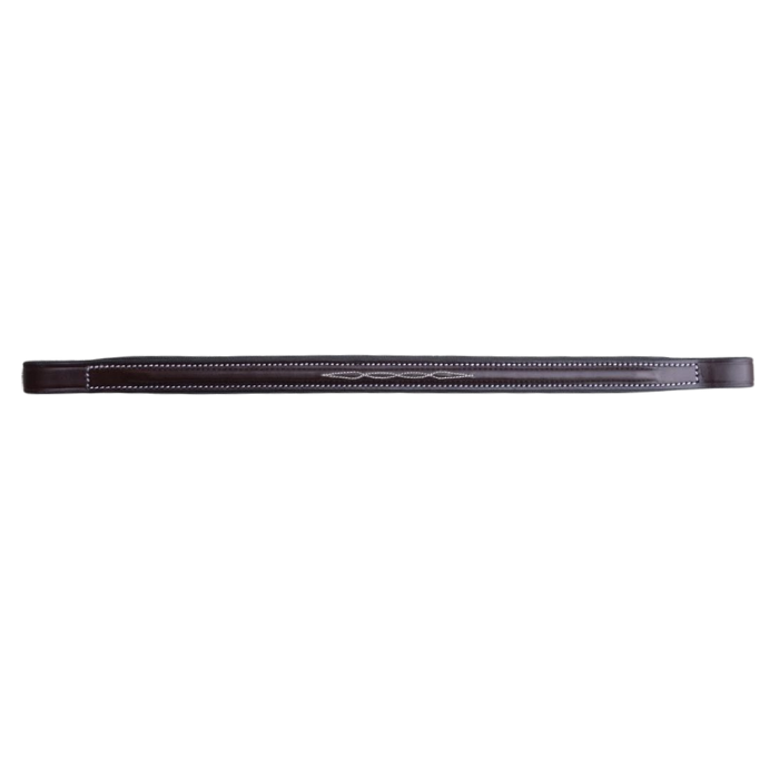 Red Barn Round Raised Fancy Browband, 18" XXXL