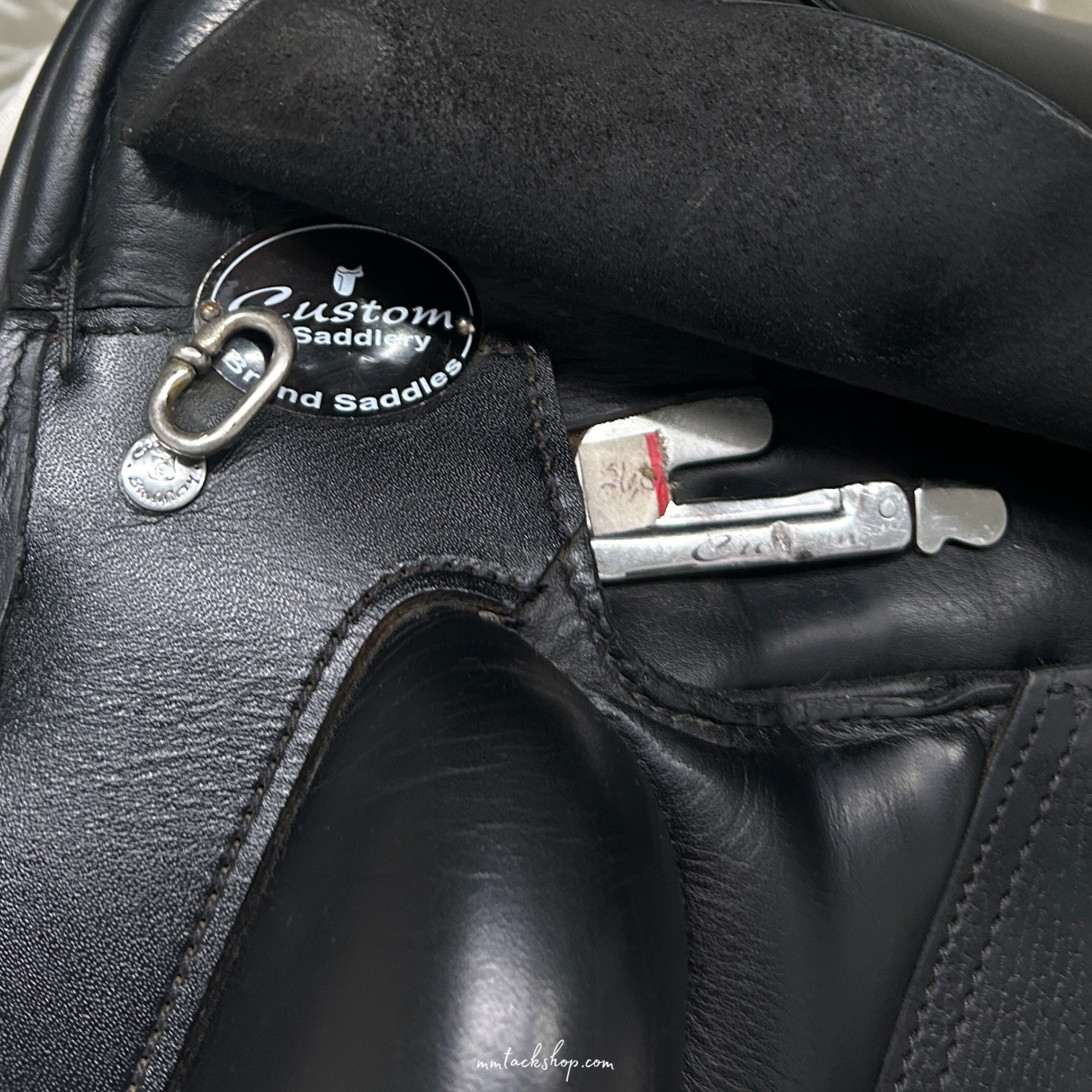 Used 17" Custom Wolfgang Signature Solo Dressage Saddle