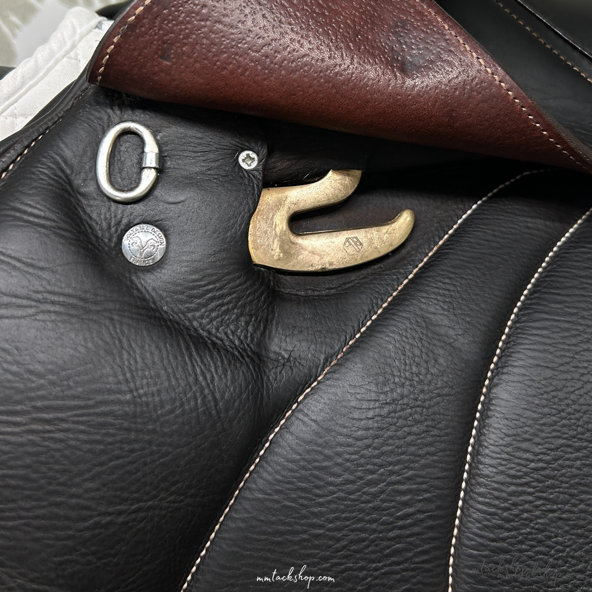 Used 17.5" Voltaire Calgary Jump Saddle