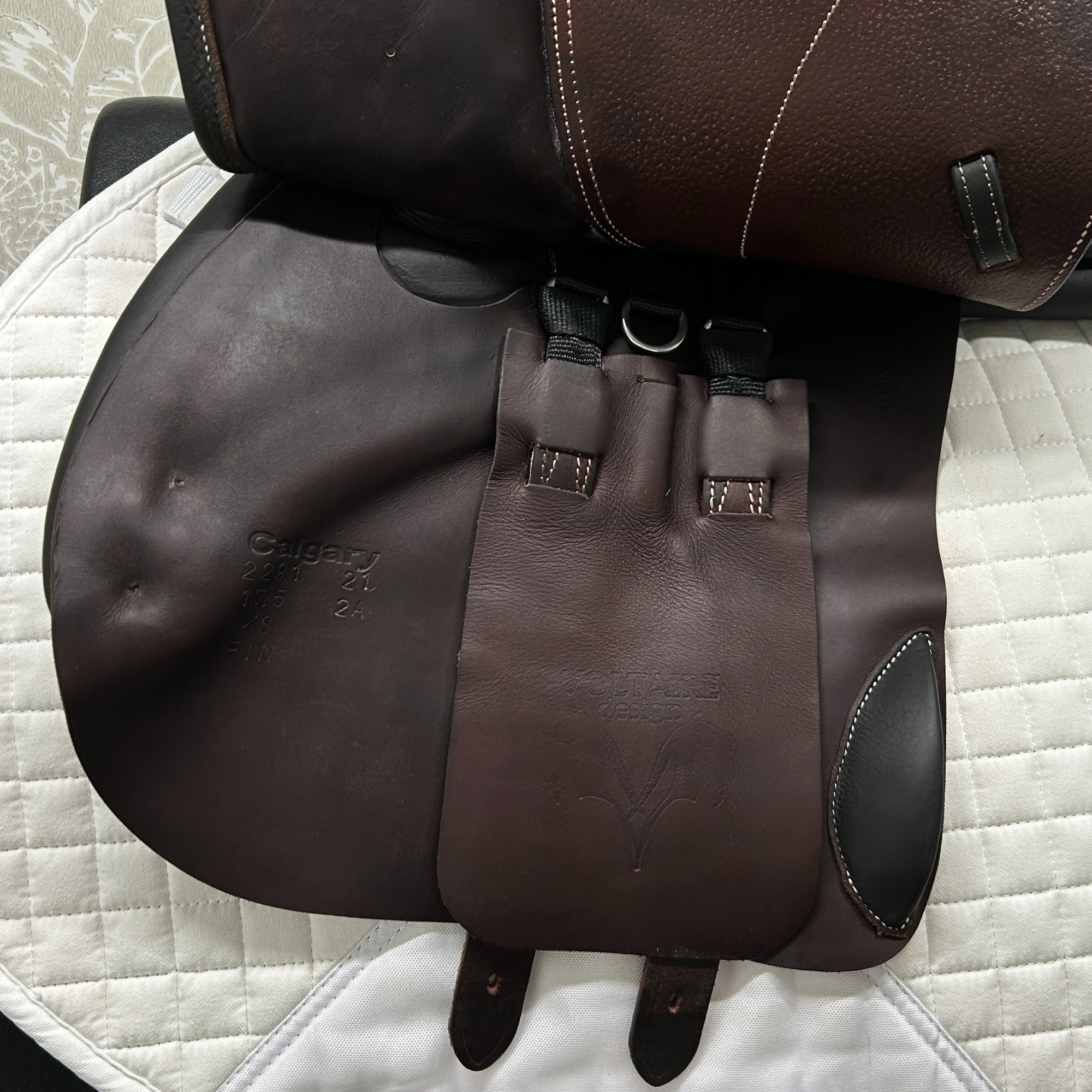 Used 17.5" Voltaire Calgary Jump Saddle