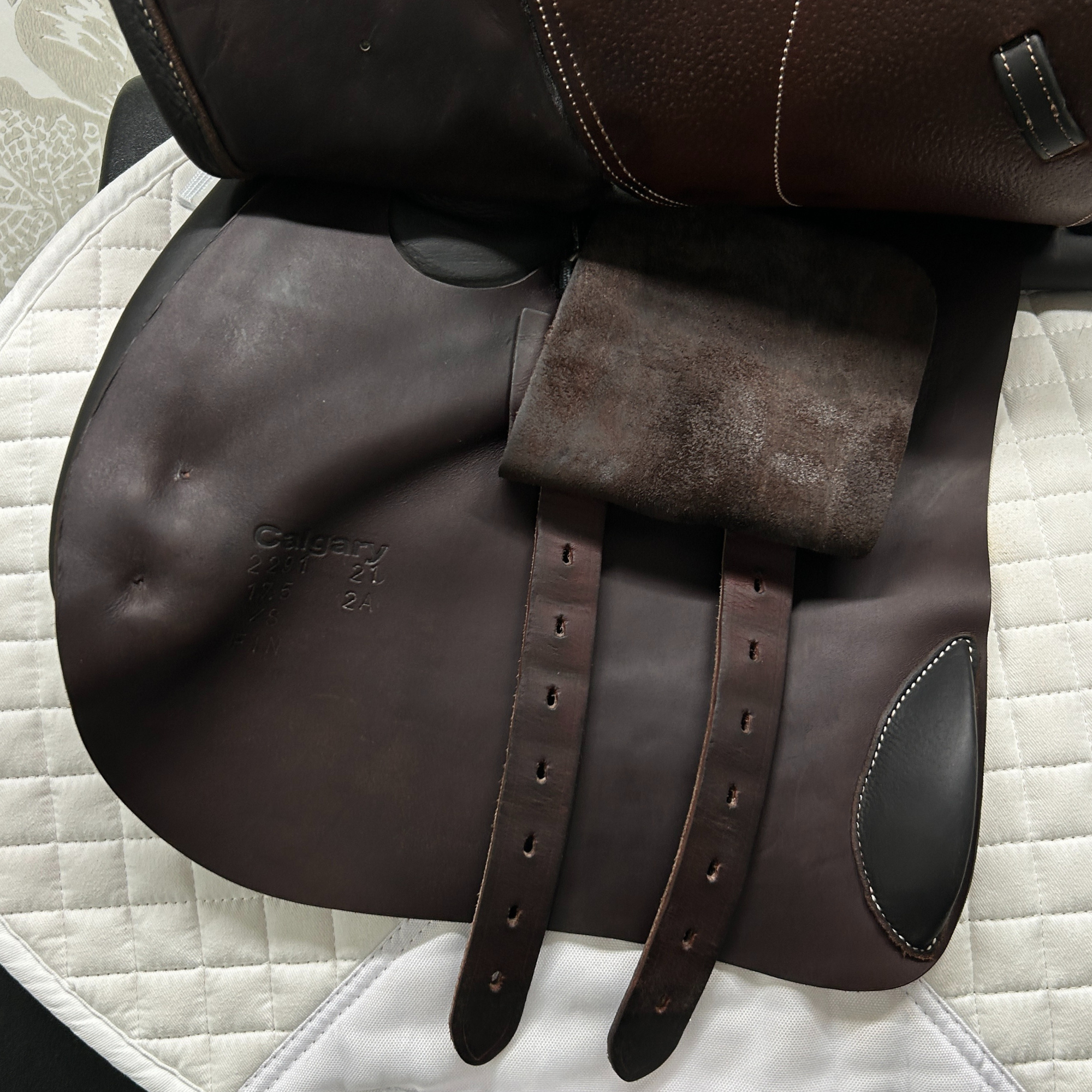 Used 17.5" Voltaire Calgary Jump Saddle