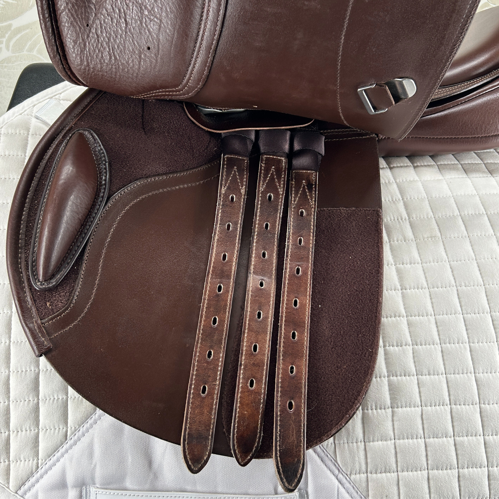 Used 17" Bates Hunter Jumper Saddle