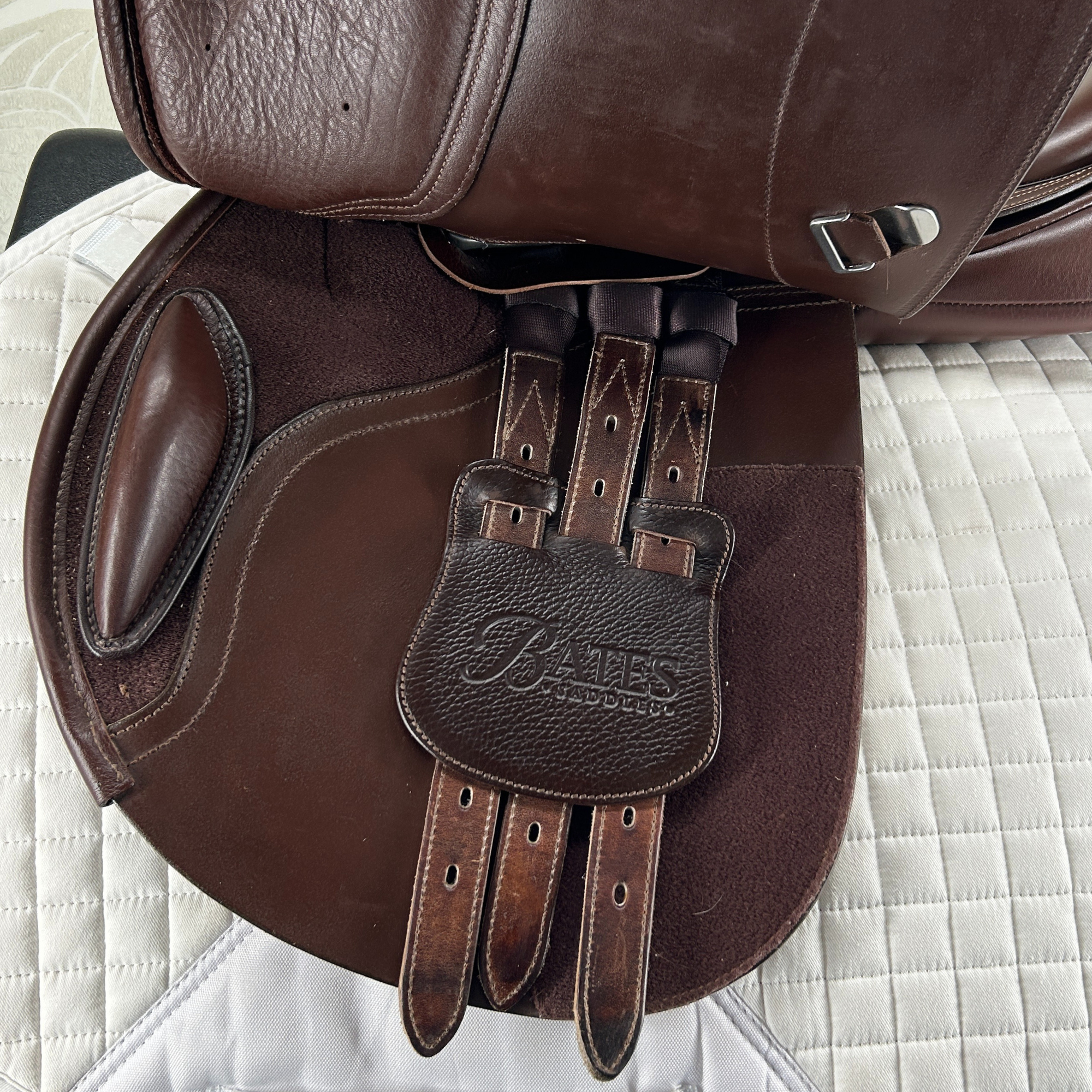 Used 17" Bates Hunter Jumper Saddle