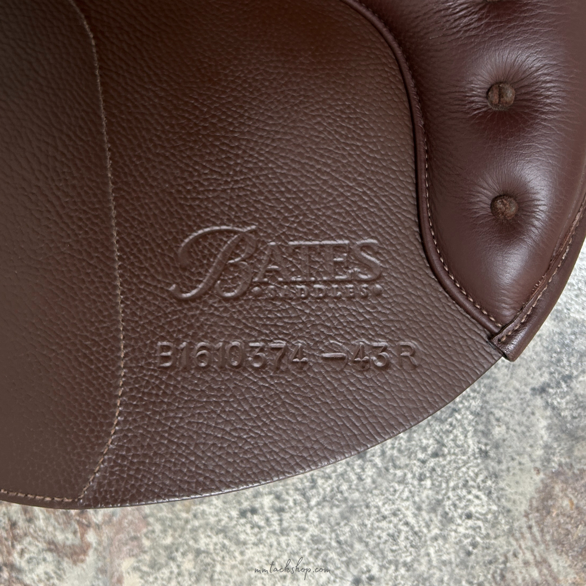 Used 17" Bates Hunter Jumper Saddle