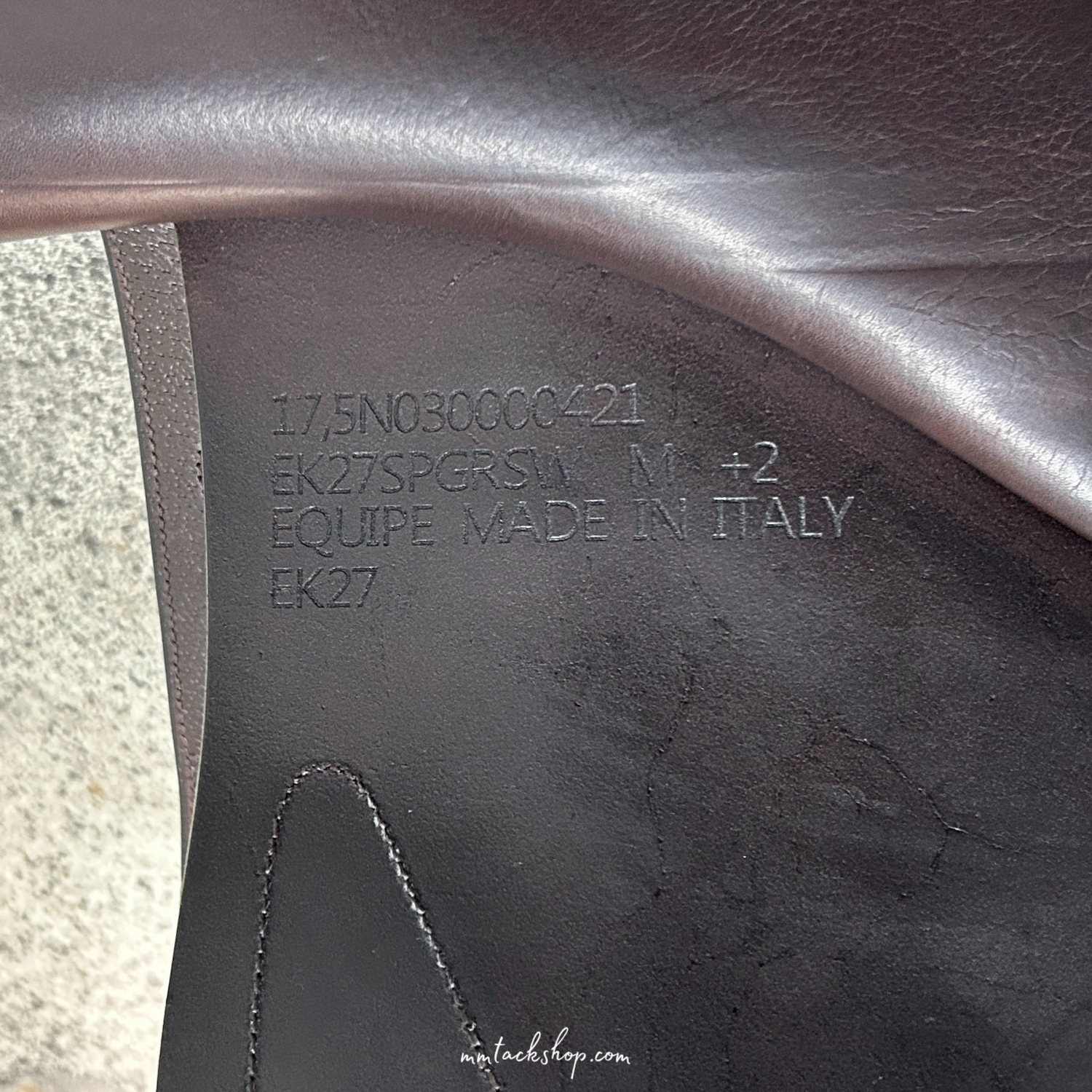 Used Equipe EK-27 Jump Saddle
