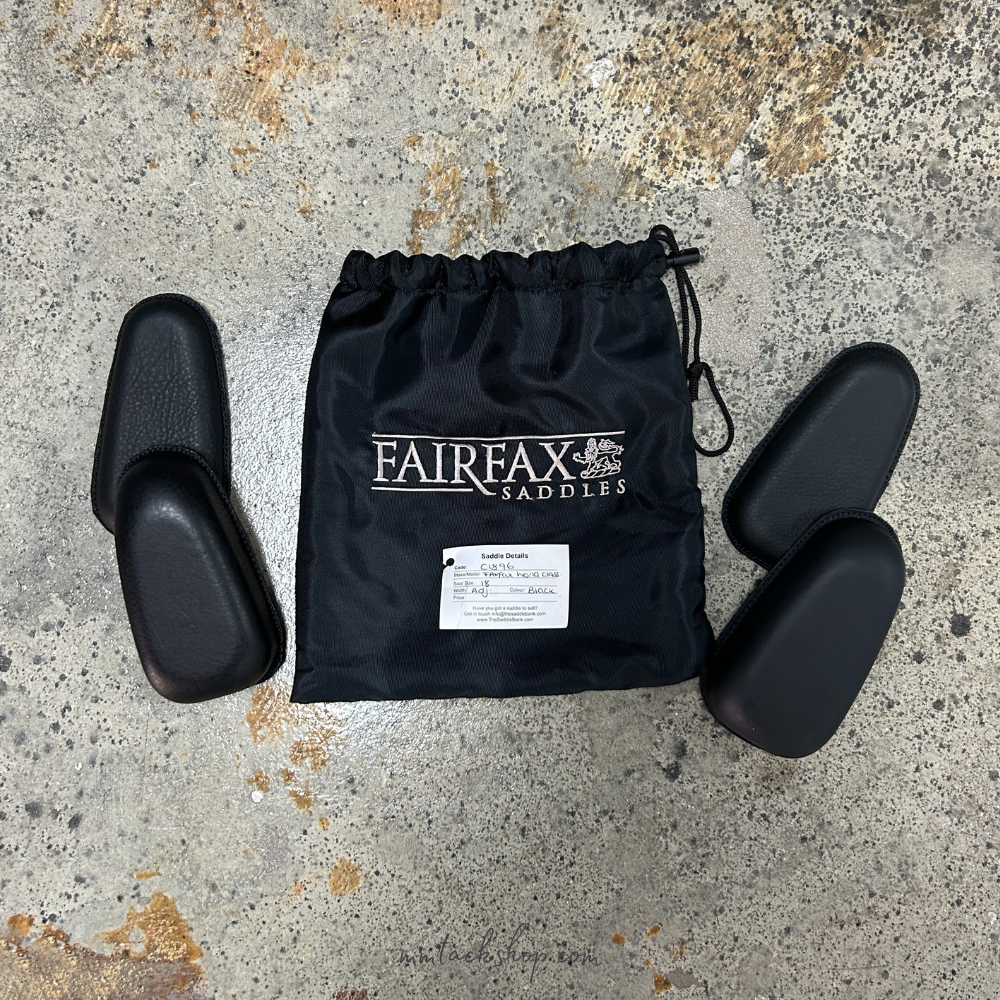 Image of Used Fairfax World Class dressage saddle&