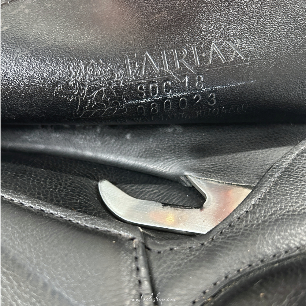 Image of Used Fairfax World Class dressage saddle&