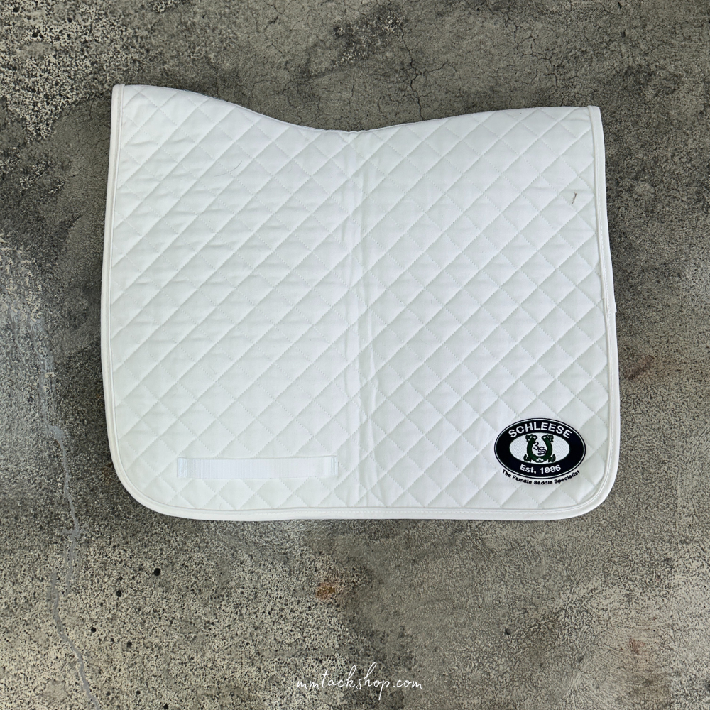 Image of 17.5" used Schleese Infinity dressage saddle&