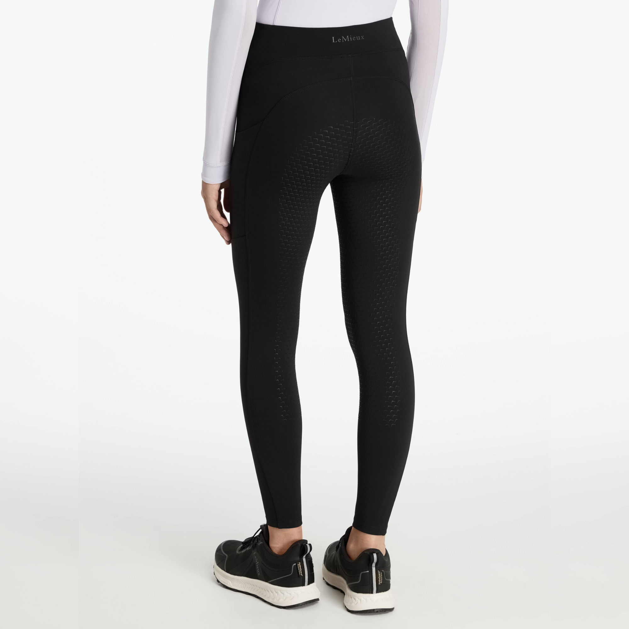 LeMieux Young Rider Nell Brushed Full Seat Pull Ons, Black