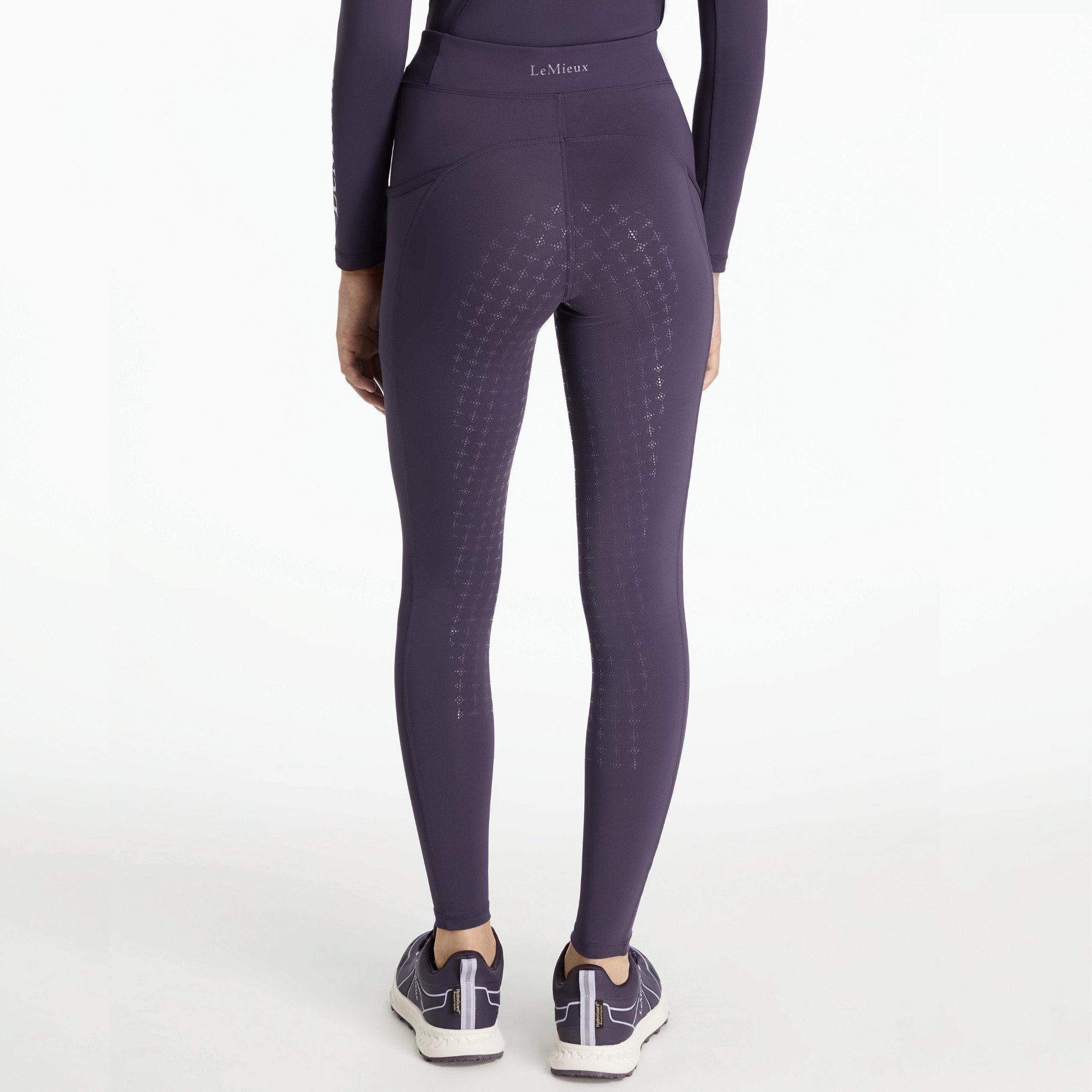 LeMieux Young Rider Orla Pull On Tights, Juniper