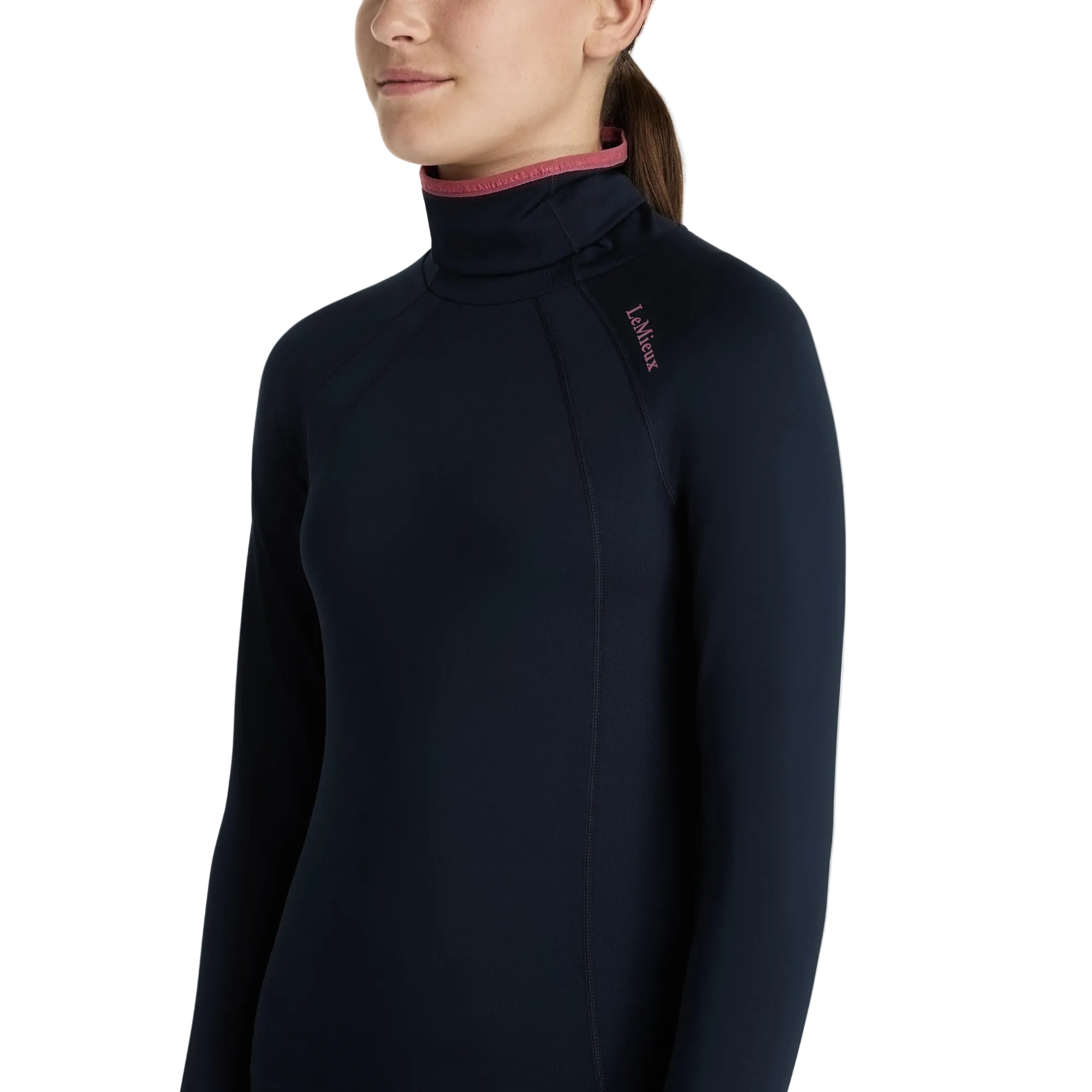 LeMieux Young Rider Savannah Snood Base Layer, Navy