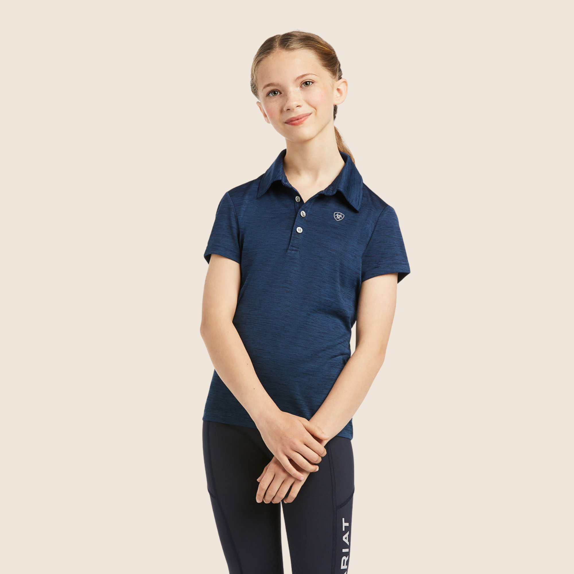 Ariat Kids Laguna Polo, Navy
