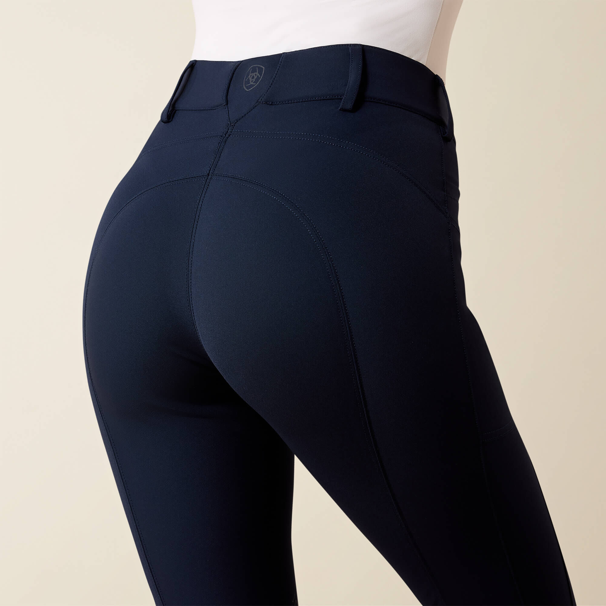 Ariat Protege Knee Patch Breech, Navy Eclipse