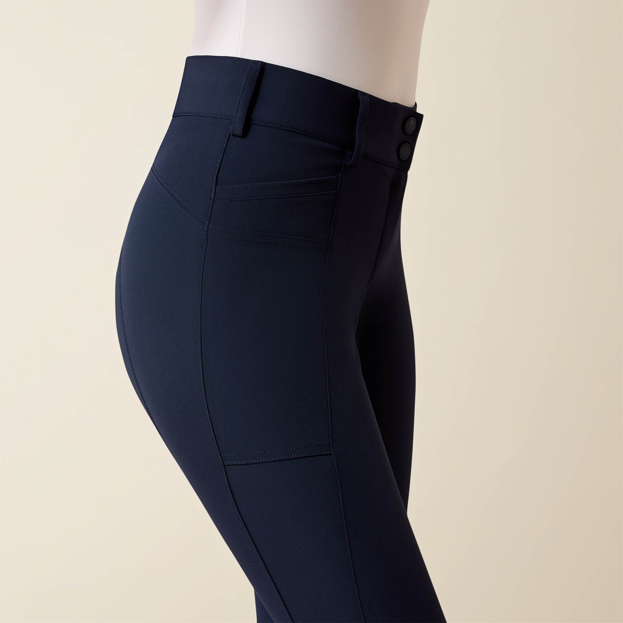 Ariat Protege Knee Patch Breech, Navy Eclipse