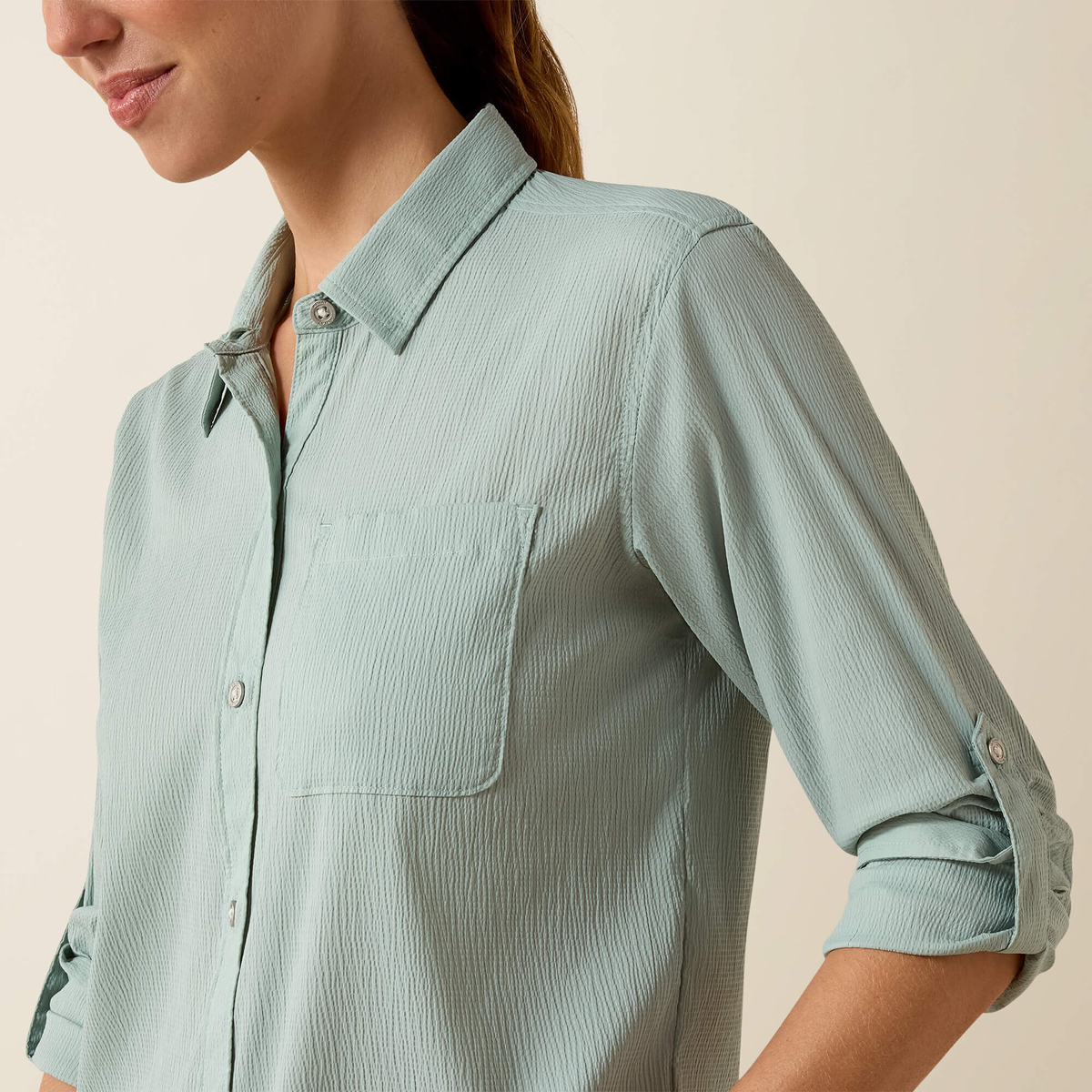 Ariat VentTEK Fresh Shirt, Blue Surf