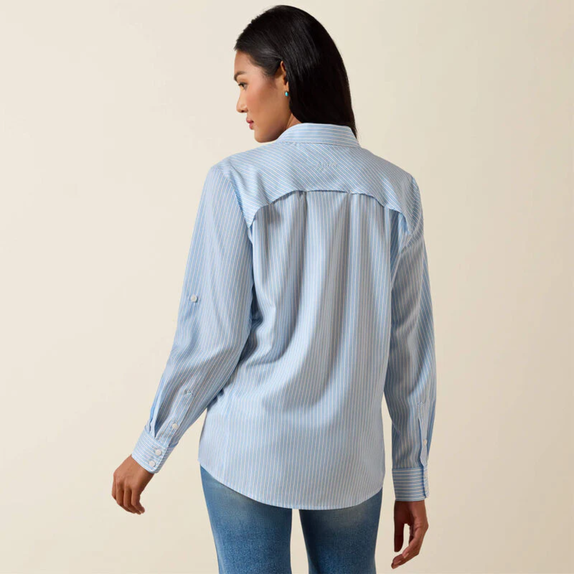 Ariat VentTEK Shirt, Nantucket Breeze Railroad Stripe