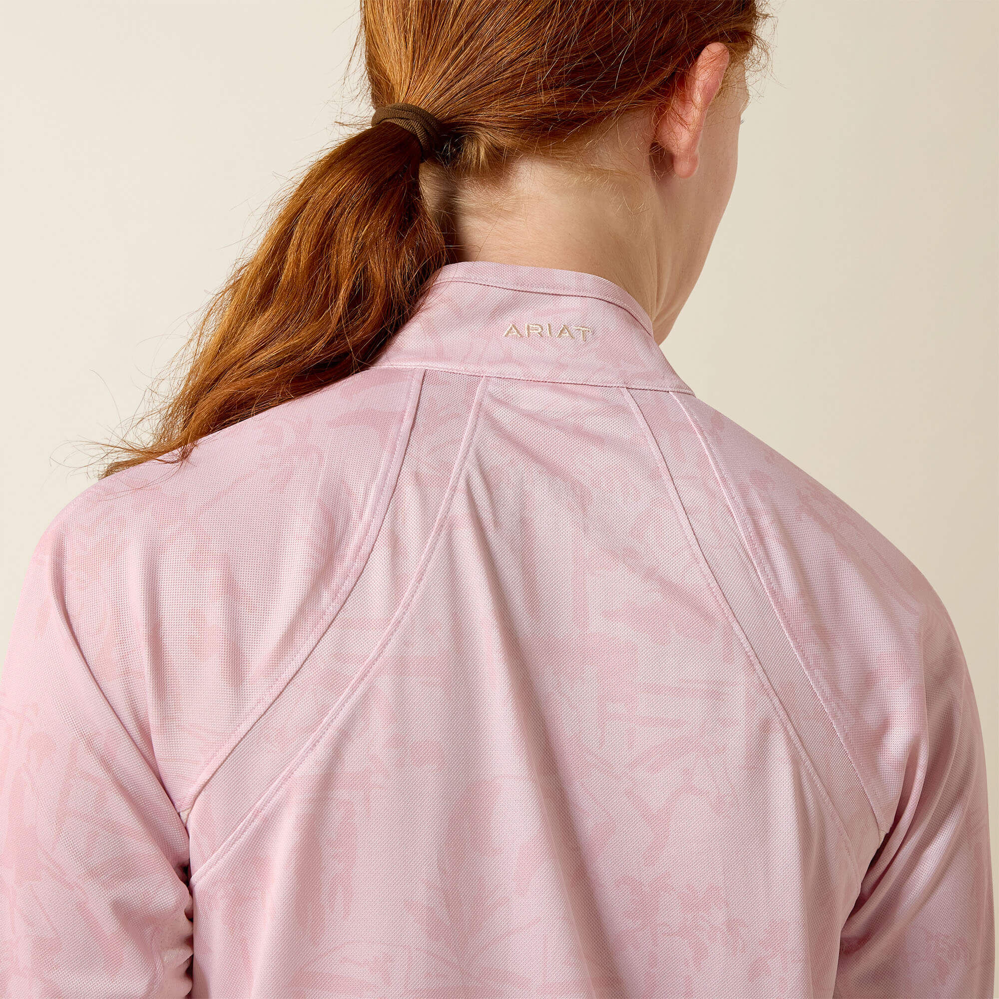 Ariat Youth Sunstopper 3.0 1/4 Zip Baselayer, Sepia Rose Horse Park