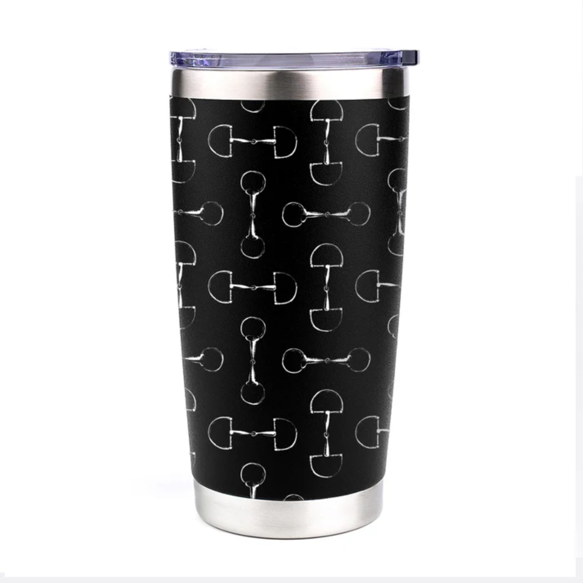 AWST "Lila Vintage Snaffle Bit" Stainless Steel Tumbler, 20oz