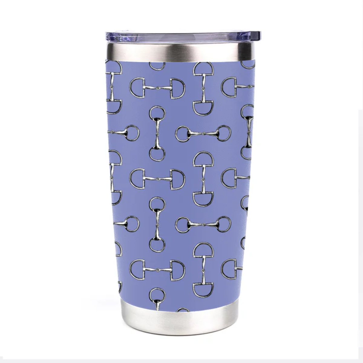 AWST "Lila Vintage Snaffle Bit" Stainless Steel Tumbler, 20oz