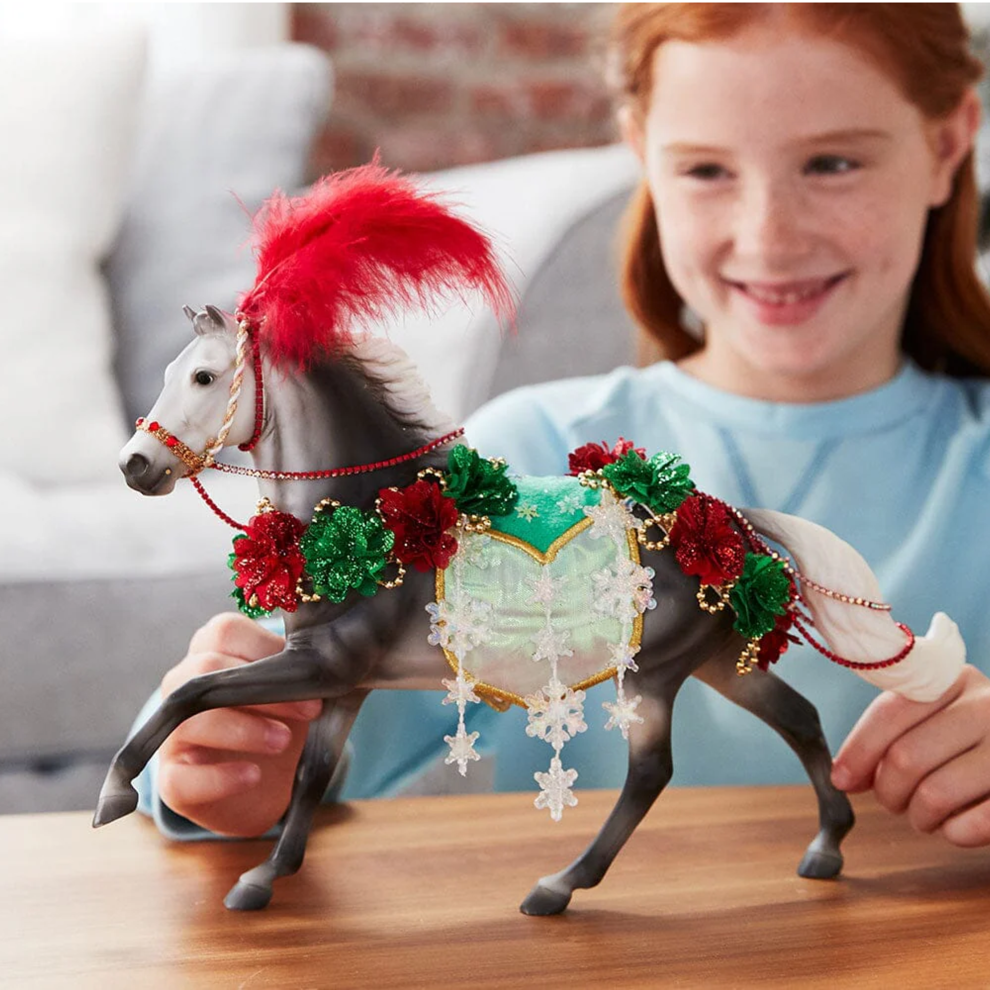 Breyer 2025 "Chistmas in Bloom" Holiday Horse