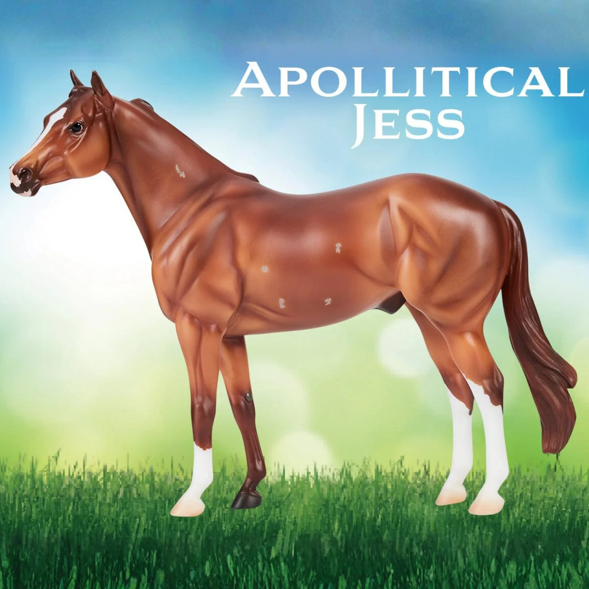 Breyer Apollitical Jess, American Quarter Horse Sprinter