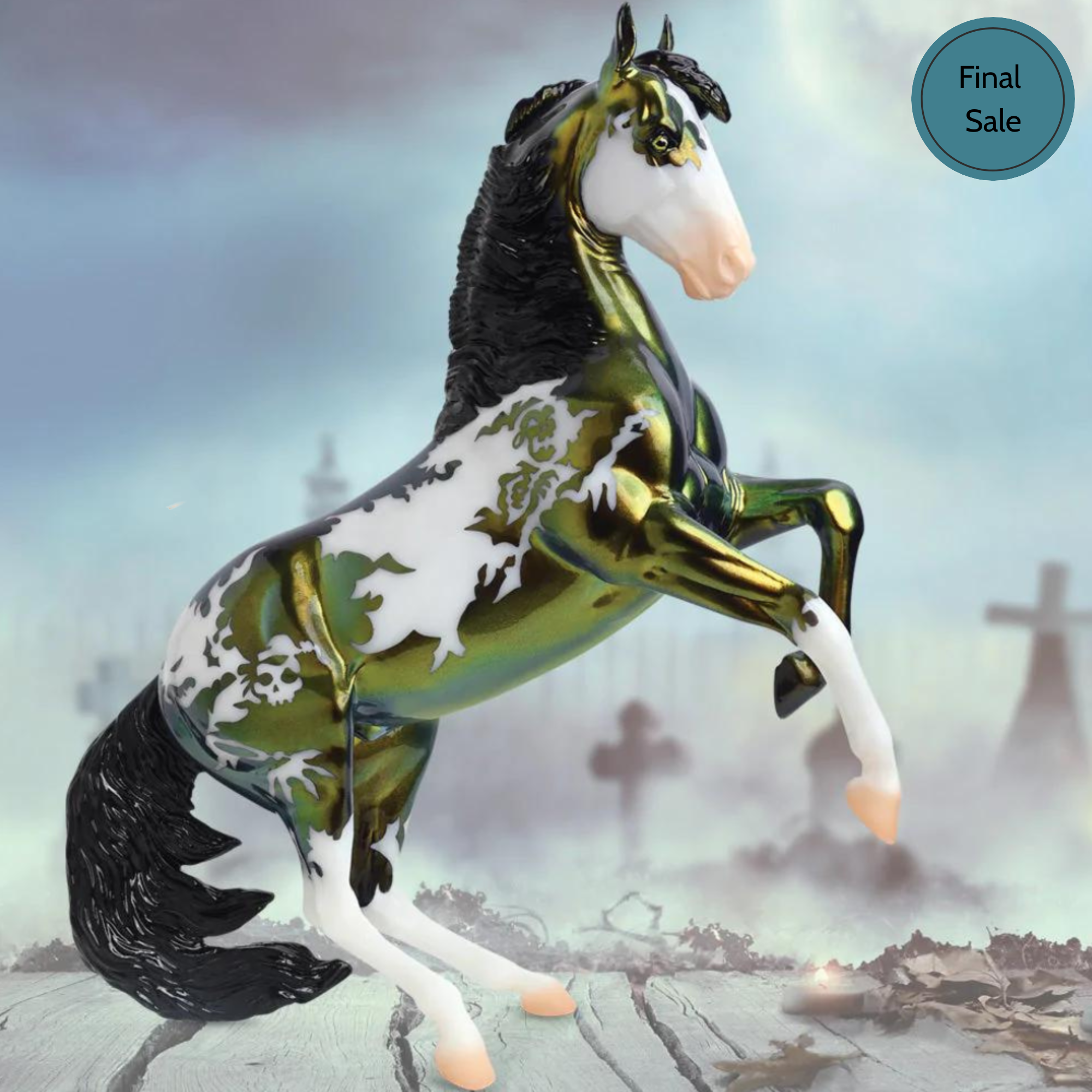 Breyer Maelstrom, 2022 Halloween Horse