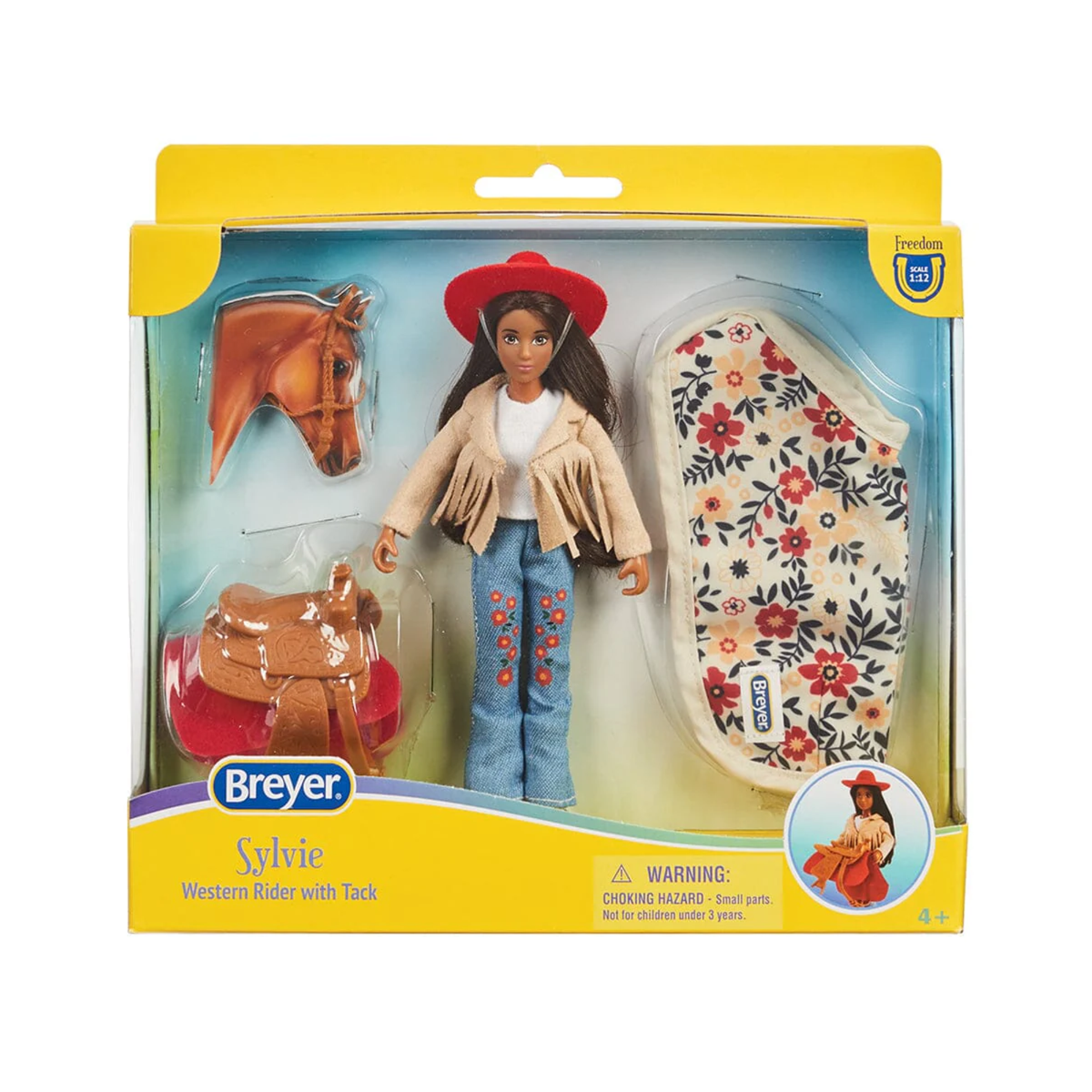 Breyer Freedom Series Rider Sylvie, Western Rider & Tack