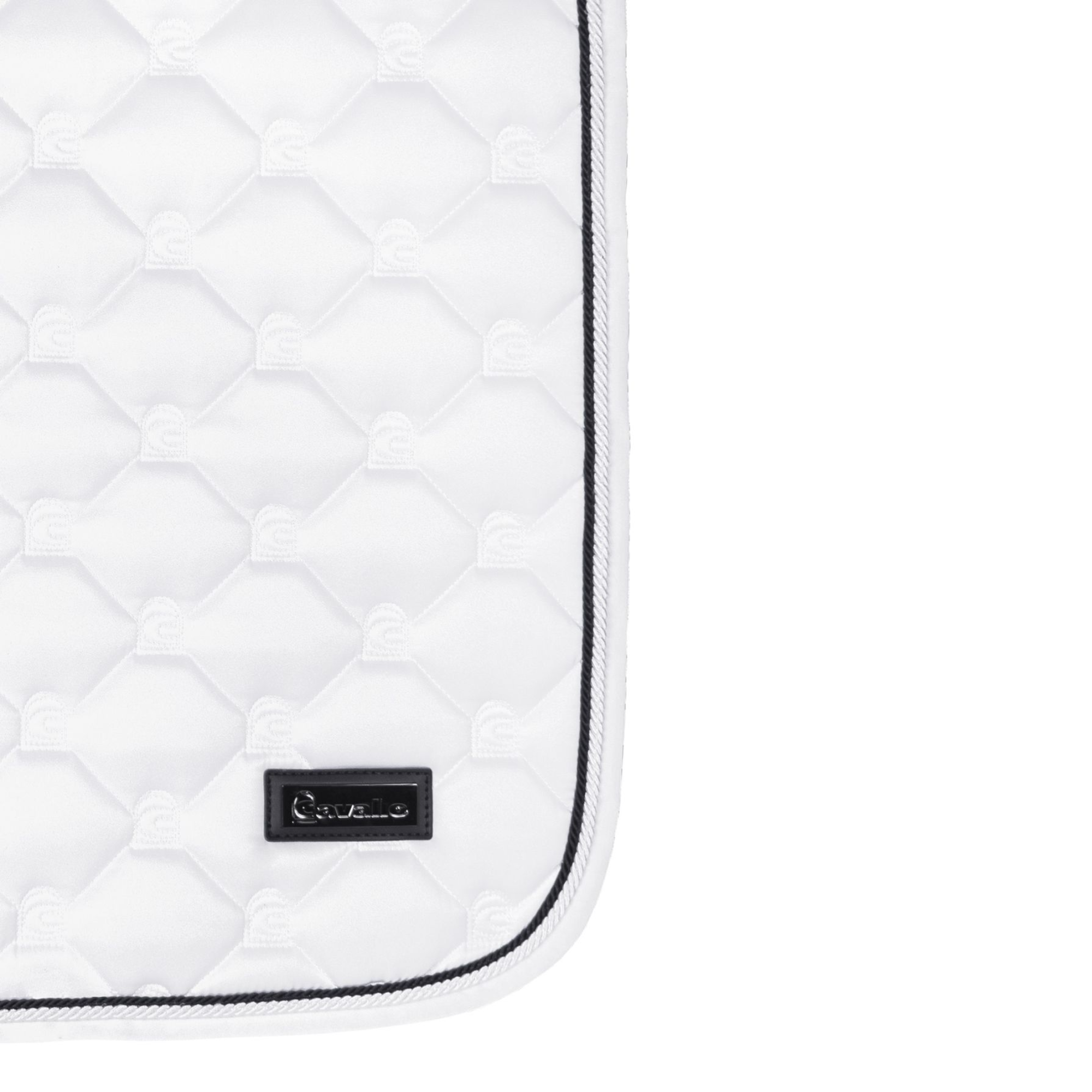 Cavallo Hanaya Pony Dressage Pad, White