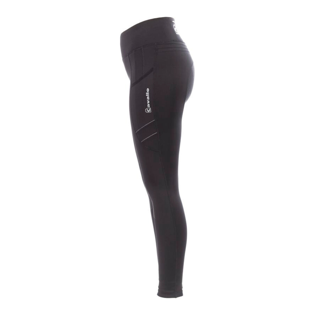 Cavallo Lin Grip RL Full Grip Riding Leggings, Schwarz (Black)