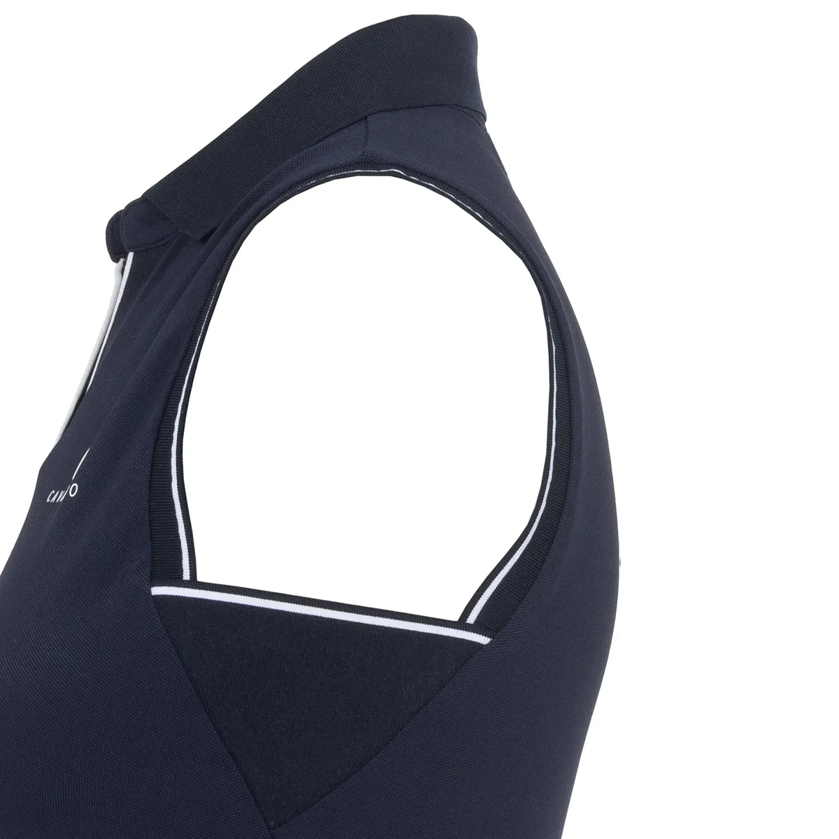 Cavallo CavalBua Sleeveless Polo Shirt, Dark Blue