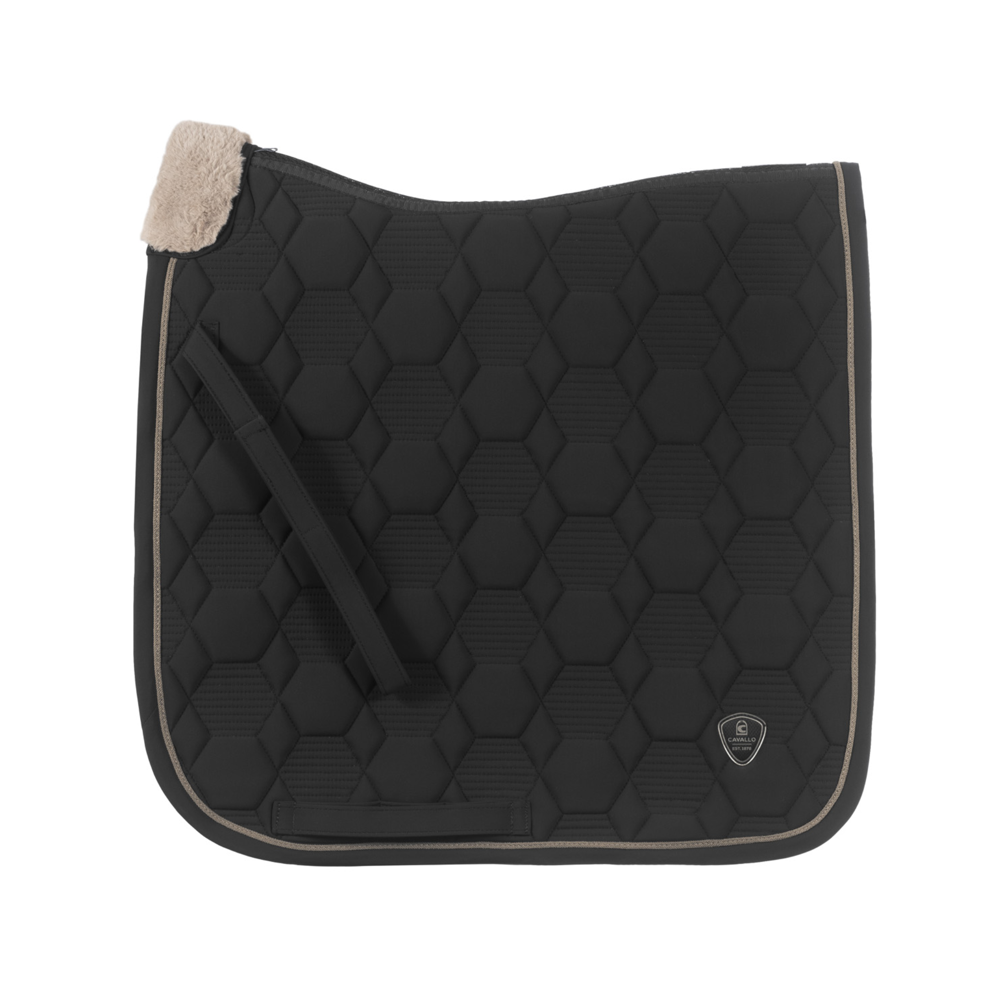 Cavallo Pino Dressage Pad, Black