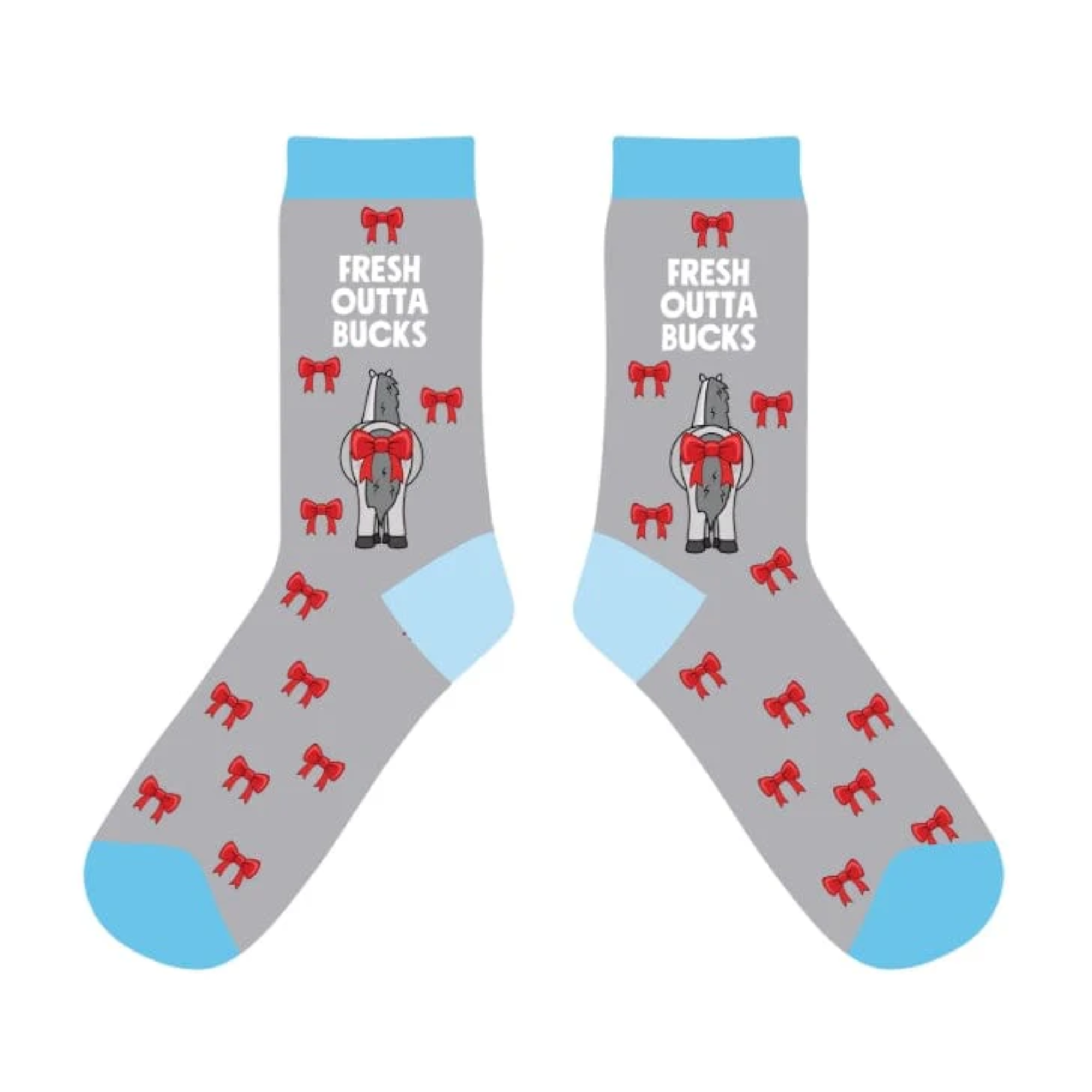 Dreamers & Schemers Fresh Outta Bucks Crew Socks