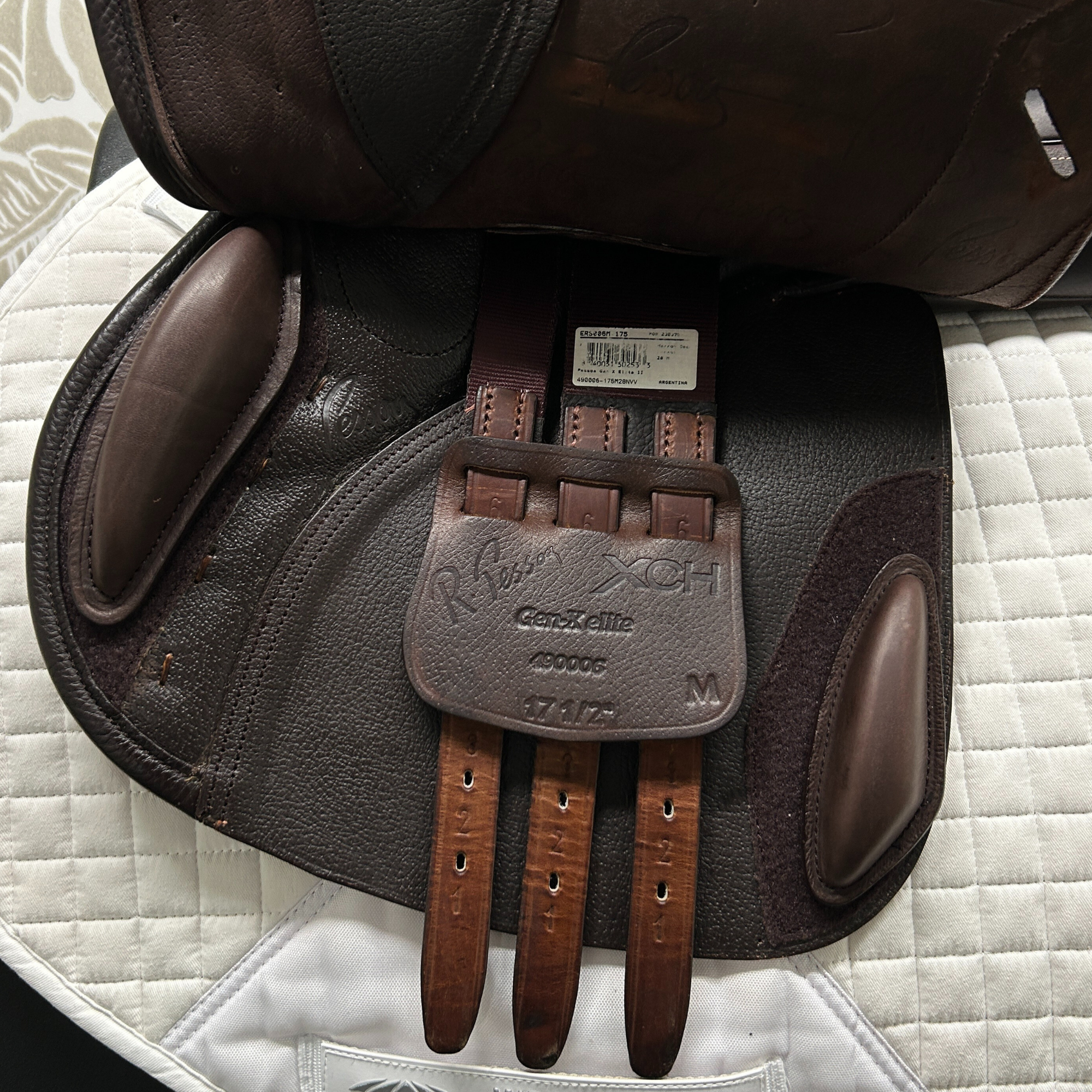 DEMO 17.5" Pessoa® Gen-X™ Elita II Close Contact Saddle