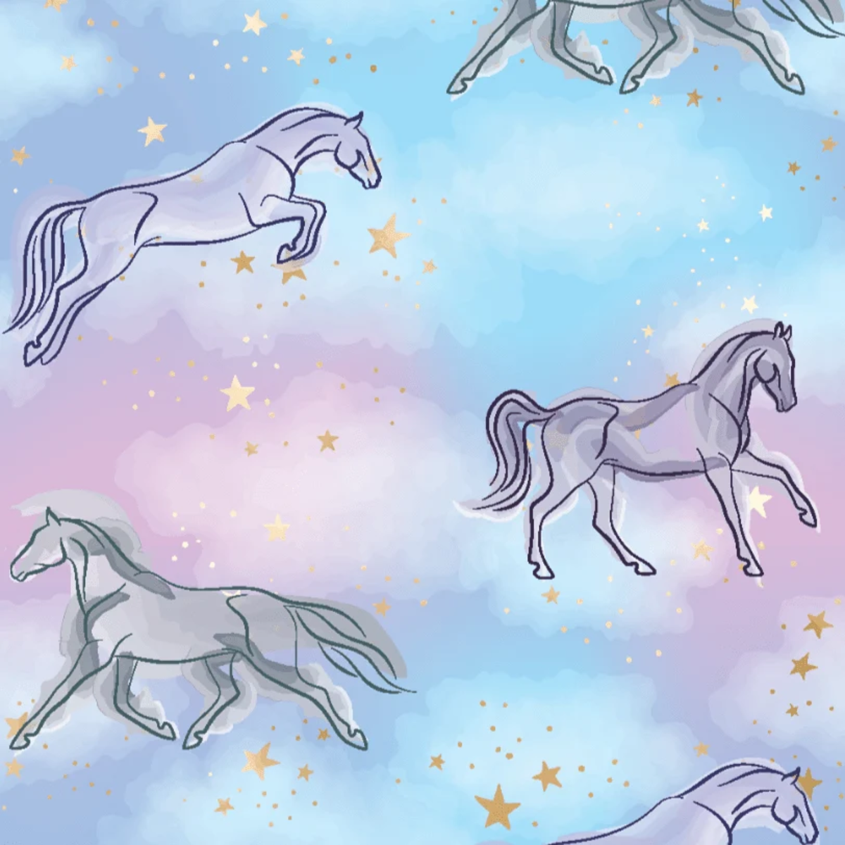 Dreamers & Schemers Horsey Dreams Pair & A Spare Boot Socks