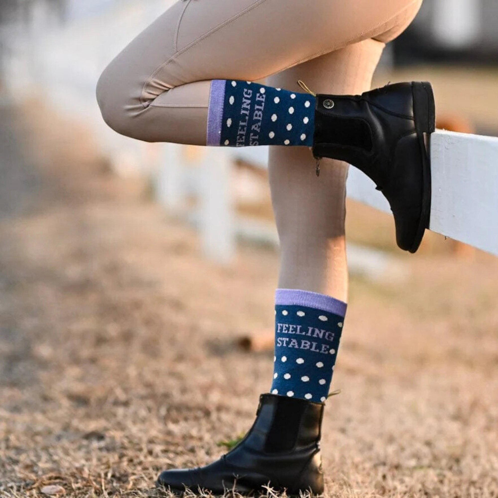 Dreamers & Schemers Feeling Stable Crew Socks