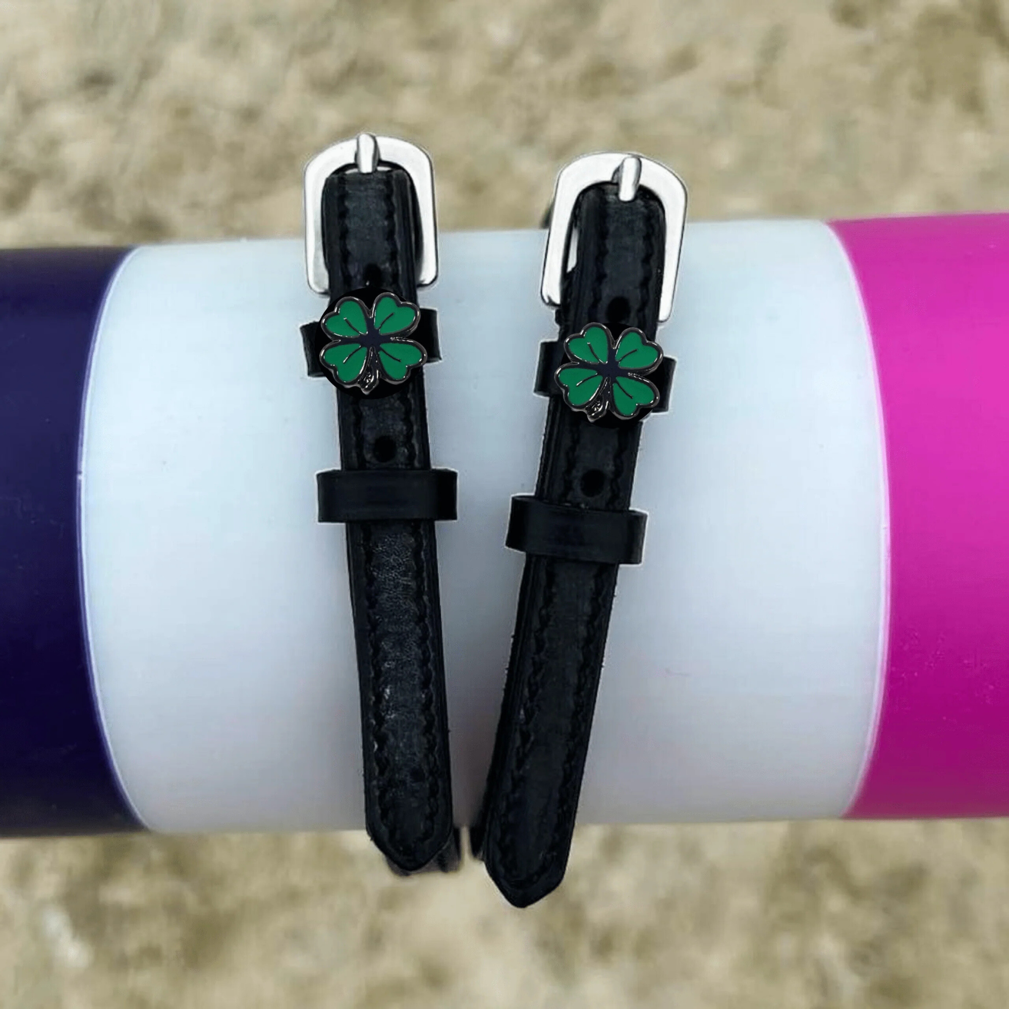 ManeJane Four Leaf Clover Spur Straps